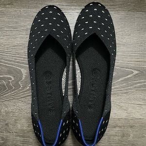 Rothys ivory dot flats